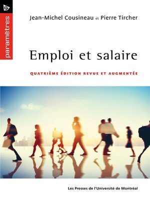 cover image of Emploi et salaire